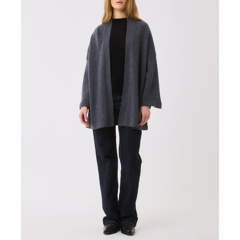 MAJESTIC FILATURES Gilet Laine Mérinos