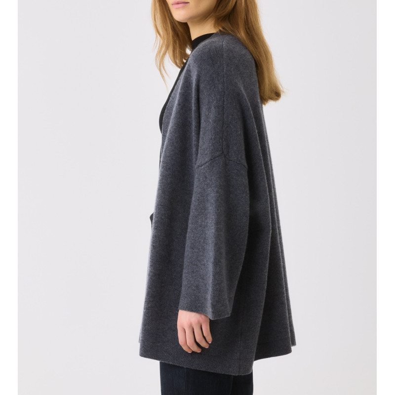 MAJESTIC FILATURES Gilet Laine Mérinos