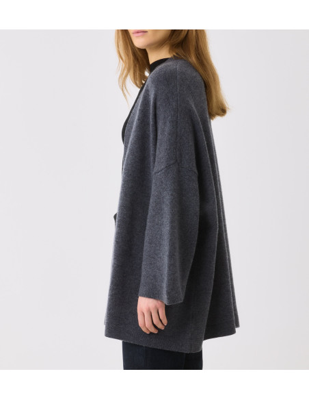 MAJESTIC FILATURES Gilet Laine Mérinos