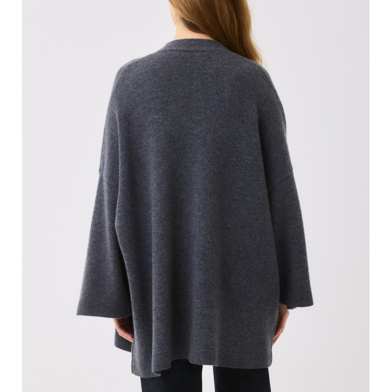 MAJESTIC FILATURES Gilet Laine Mérinos