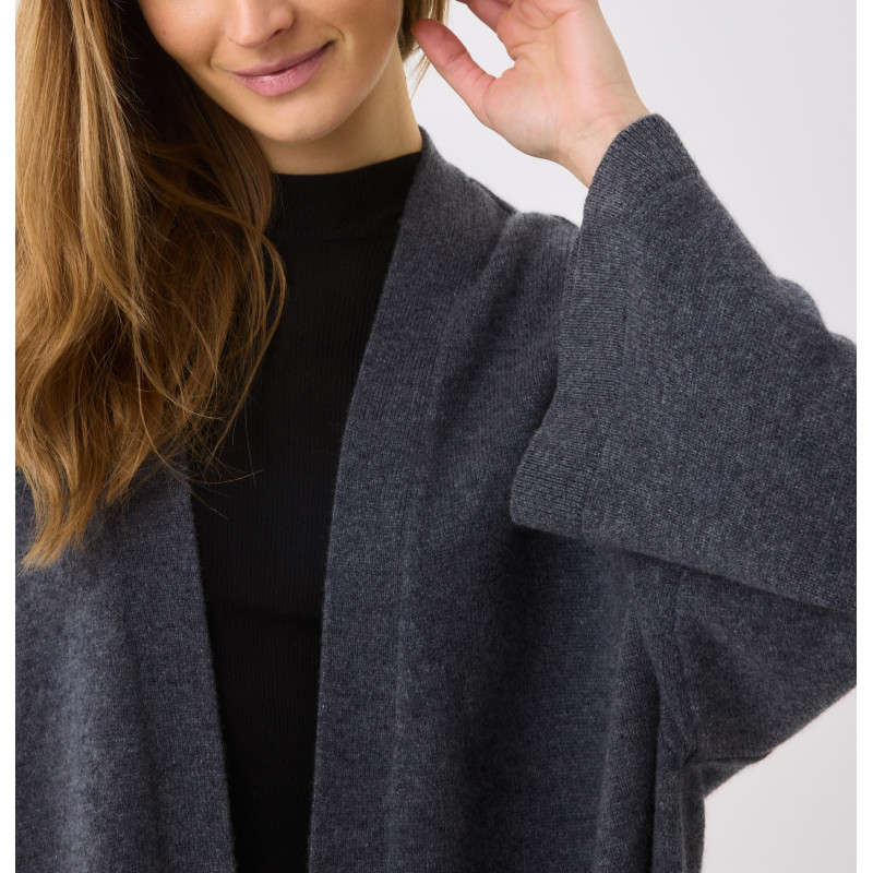 MAJESTIC FILATURES Gilet Laine Mérinos