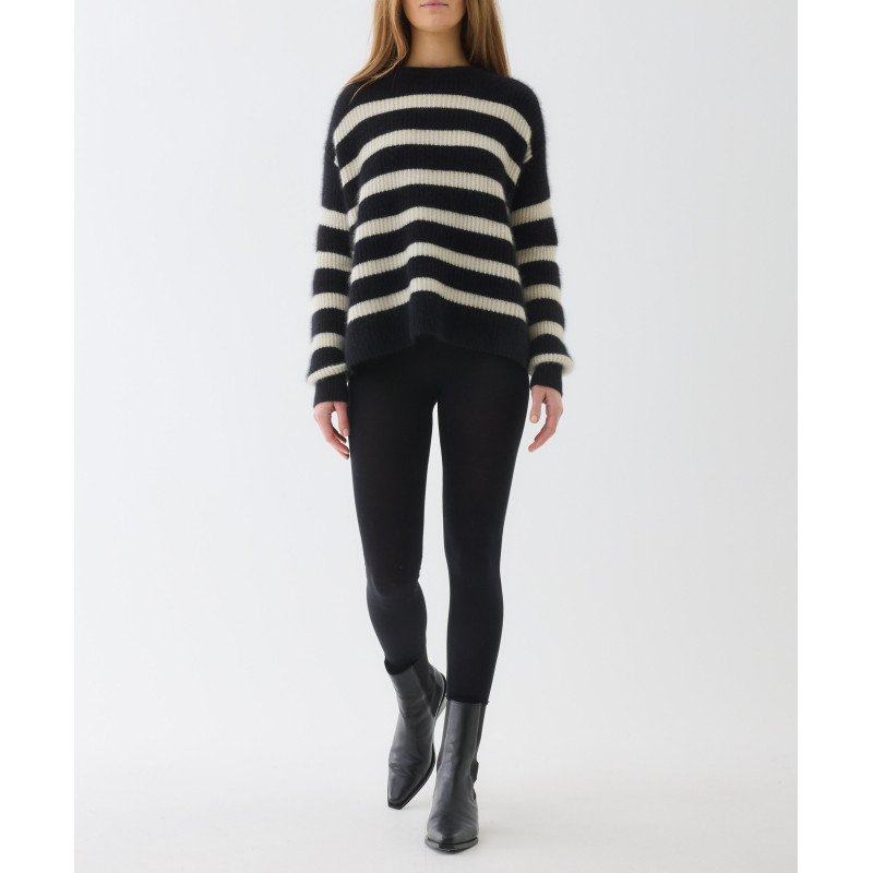 MAJESTIC FILATURES Pull à rayures