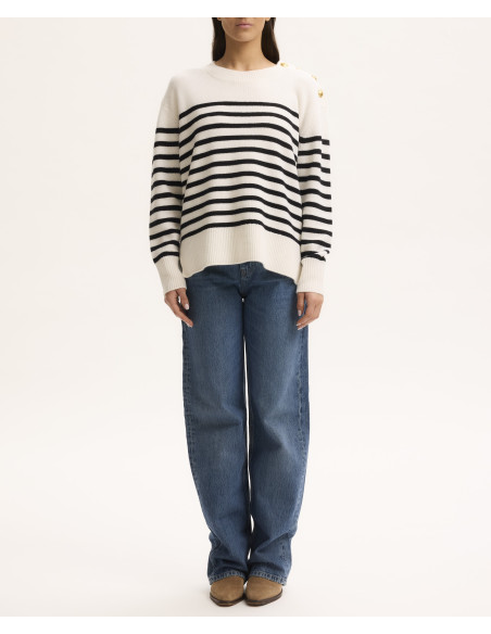 MAJESTIC FILATURES Pull marinière