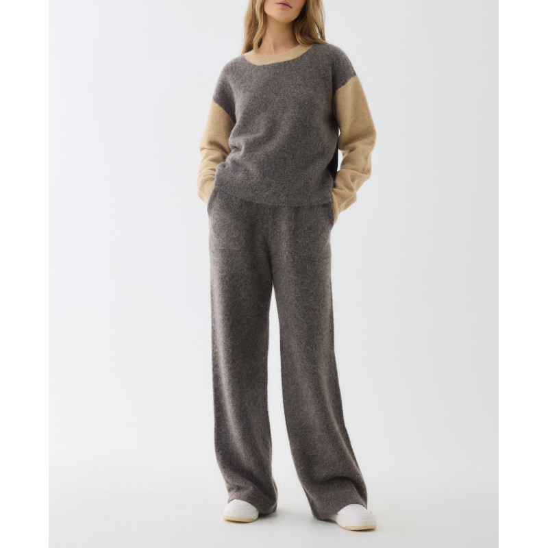 MAJESTIC FILATURES Pull multicolore en Alpaga