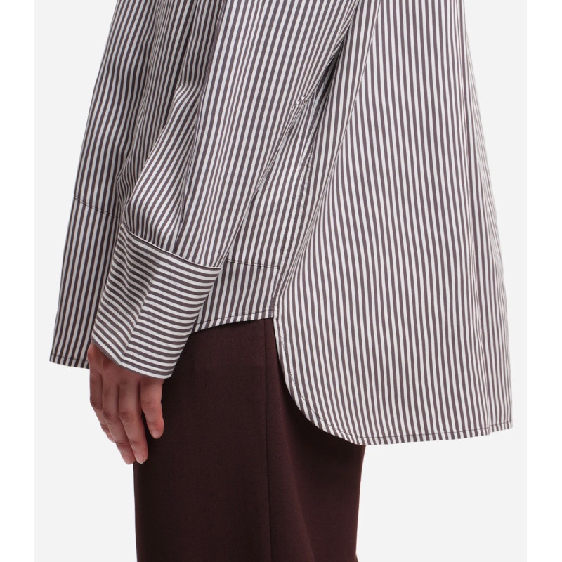 MARGAUX LONNBERG Chemise FINLAY Grey Stripes
