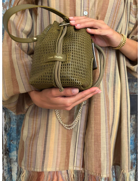 CRAIE STUDIO Sac BIBI Kaki