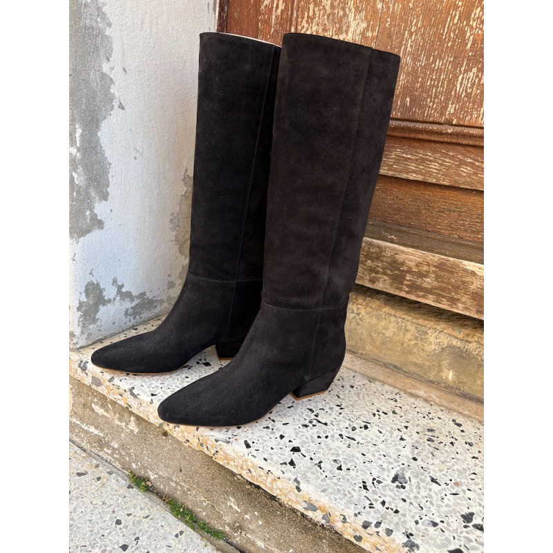 forte_forte bottes en daim