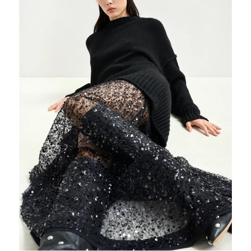 ESSENTIEL ANTWERP Jupe ISEQUINS