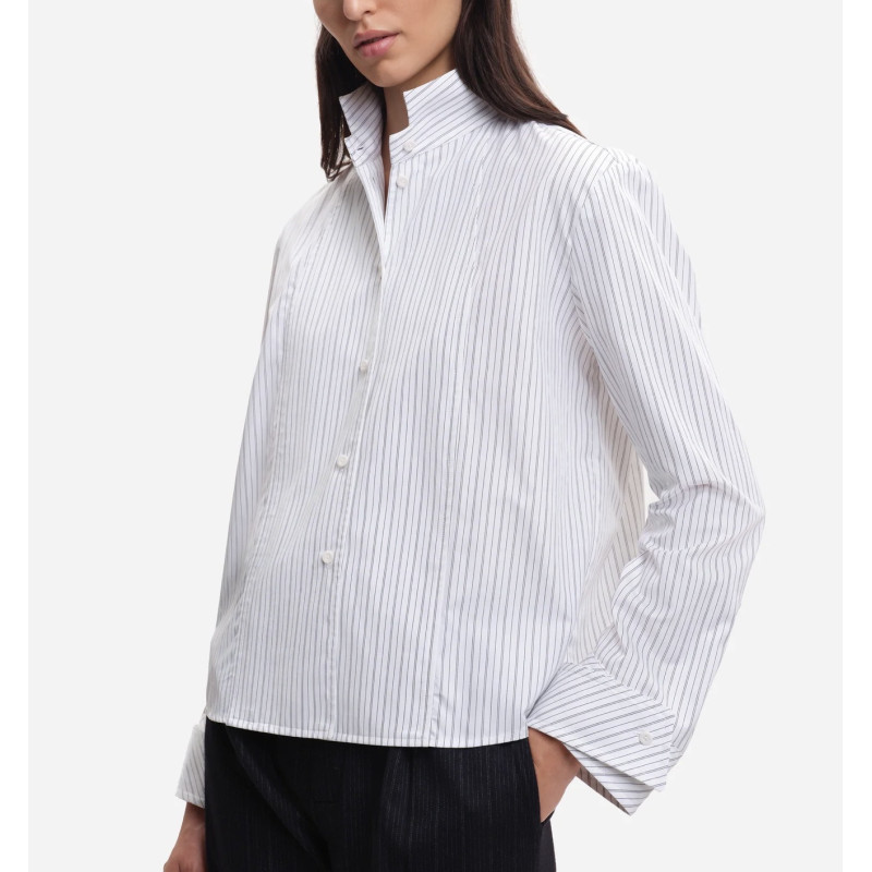 MARGAUX LONNBERG Chemise JONAS Black Stripes