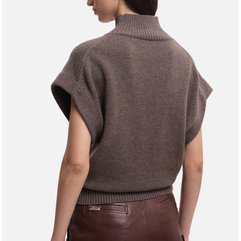 MARGAUX LONNBERG Pull ANNIKA Brown