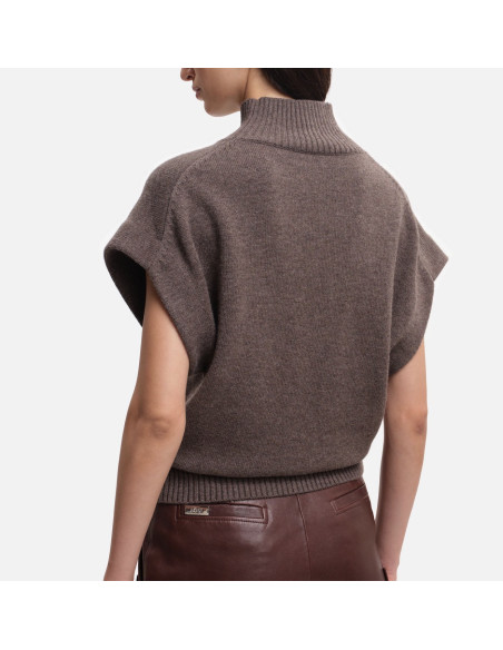 MARGAUX LONNBERG Pull ANNIKA Brown