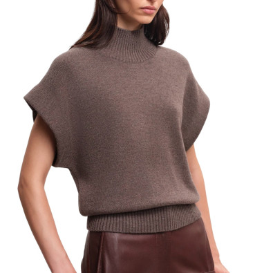 MARGAUX LONNBERG Pull ANNIKA Brown