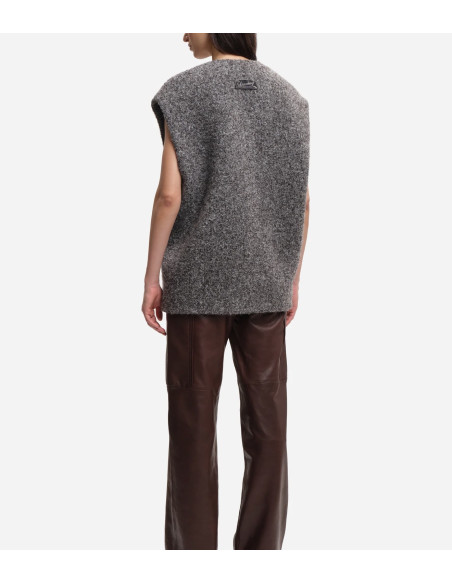 MARGAUX LONNBERG Gilet WALLIS Grey