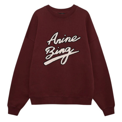 ANINE BING Sweatshirt MILES Chenille Signature