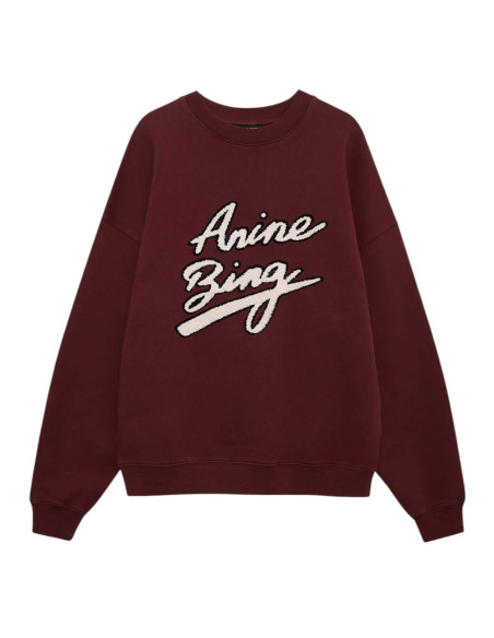 ANINE BING Sweatshirt MILES Chenille Signature