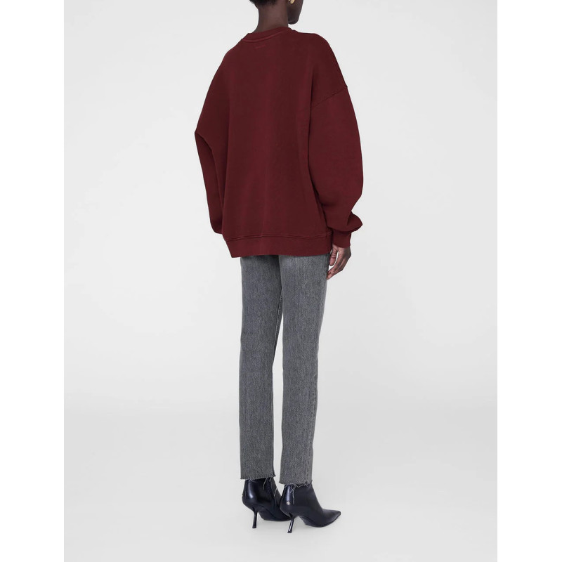 ANINE BING Sweatshirt MILES Chenille Signature