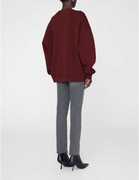 ANINE BING Sweatshirt MILES Chenille Signature