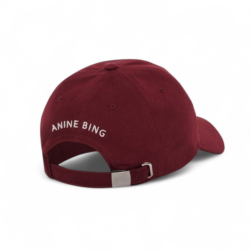 ANINE BING Casquette JEREMY Cabernet
