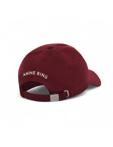 ANINE BING Casquette JEREMY Cabernet