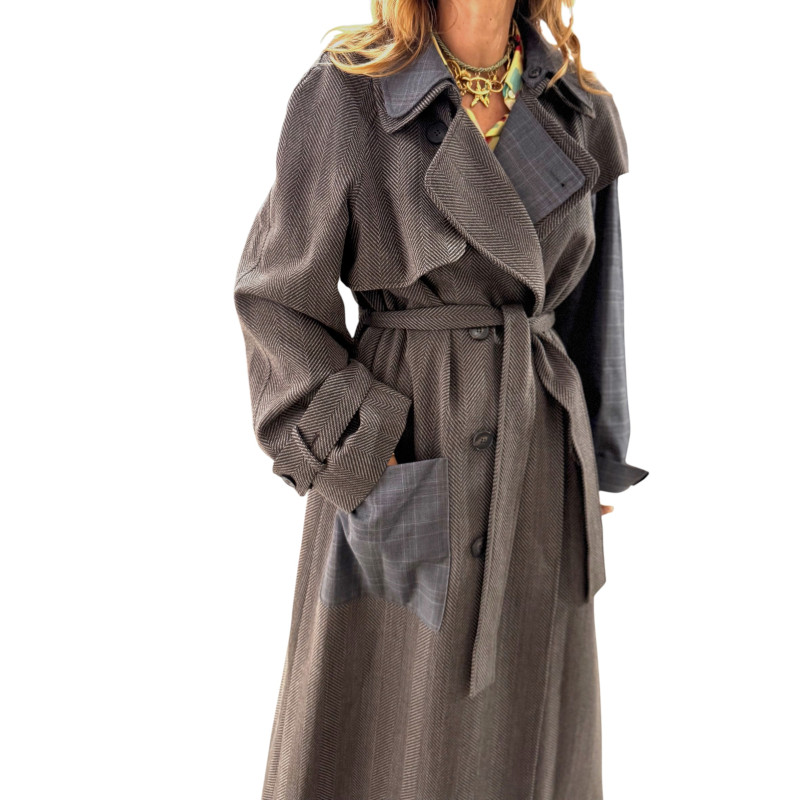 PHISIQUE DU ROLE Trench Brown