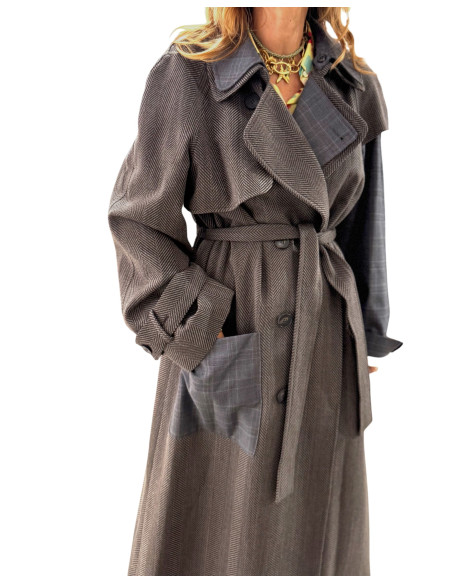 PHISIQUE DU ROLE Trench Brown