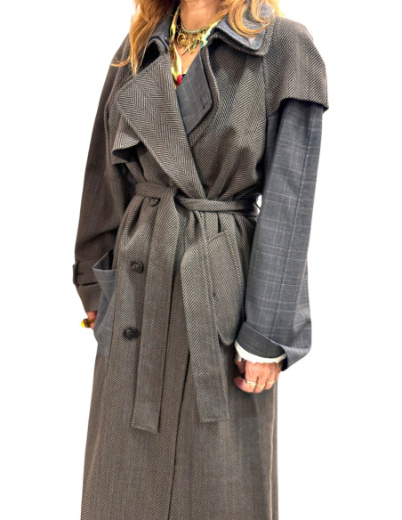 PHISIQUE DU ROLE Trench Brown