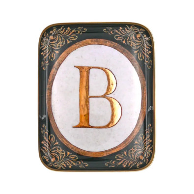 BONCŒURS demi plateau LETTRE B