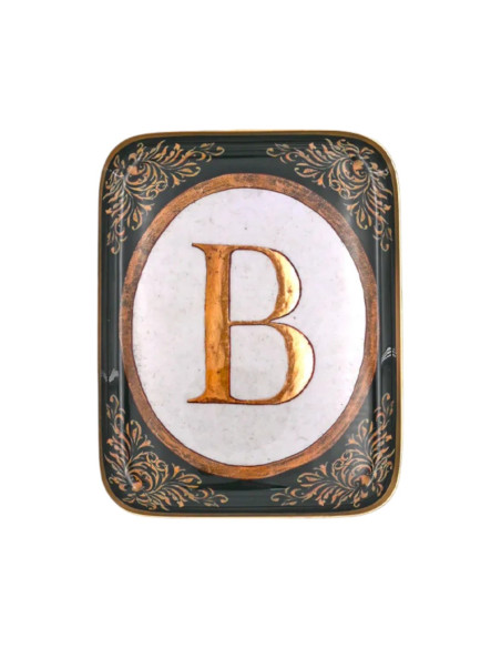 BONCŒURS demi plateau LETTRE B