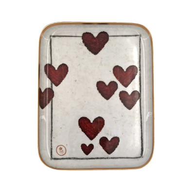 BONCŒURS demi plateau COEUR A JOUER