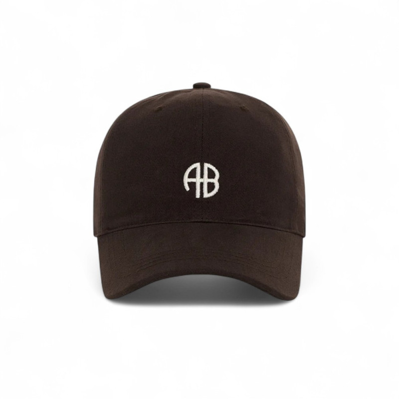 ANINE BING Casquette JEREMY Deep Brown