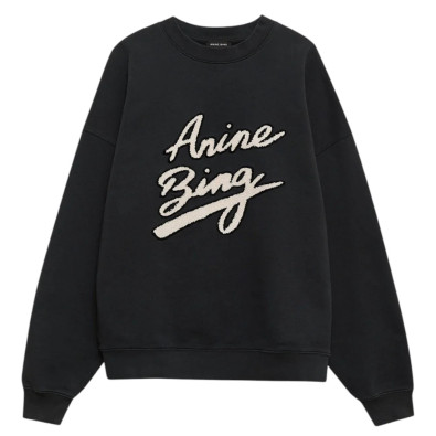 ANINE BING Sweatshirt MILES Chenille Signature
