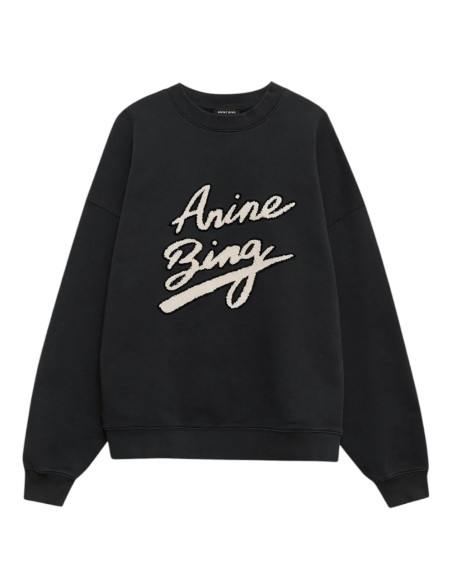 ANINE BING Sweatshirt MILES Chenille Signature