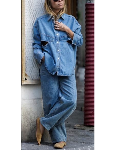 MARGAUX LONNBERG Chemise BALLY Vintage
