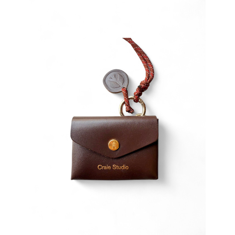 CRAIE STUDIO Porte Monnaie MONI Choco