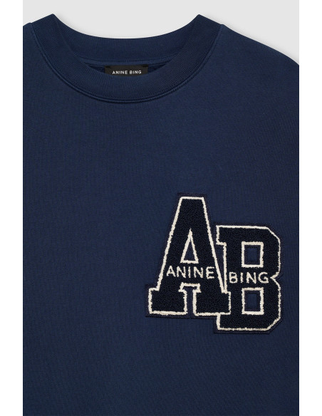 ANINE BING Sweatshirt MILES LETTERMAN ANINE BING Sweatshirt MILES LETTERMAN
