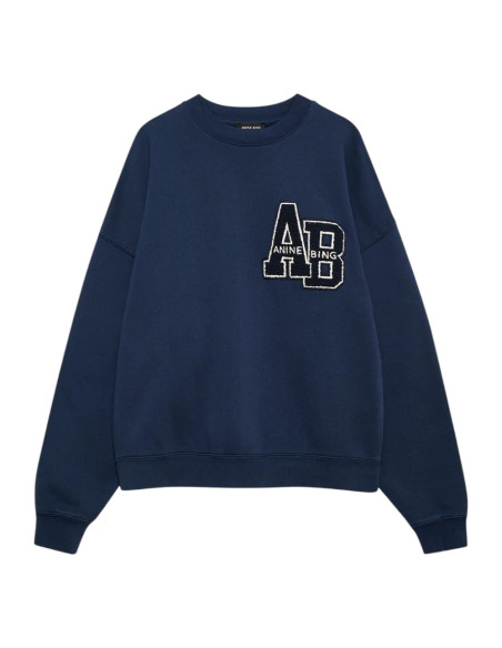 ANINE BING Sweatshirt MILES LETTERMAN ANINE BING Sweatshirt MILES LETTERMAN