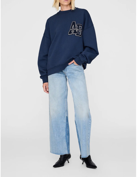 ANINE BING Sweatshirt MILES LETTERMAN ANINE BING Sweatshirt MILES LETTERMAN