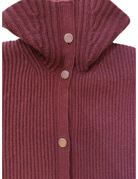 forte_forte Poncho Laine et Cachemire