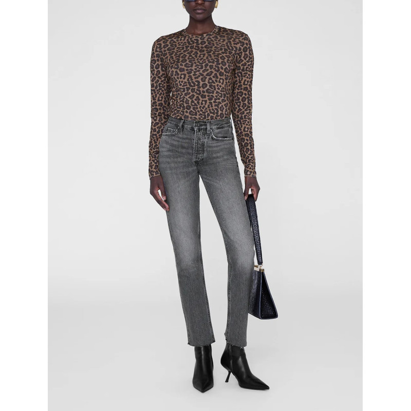 ANINE BING T-Shirt SYLVIE Leopard