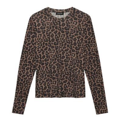 ANINE BING T-Shirt SYLVIE Leopard