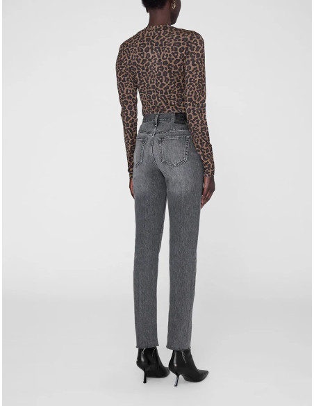 ANINE BING T-Shirt SYLVIE Leopard