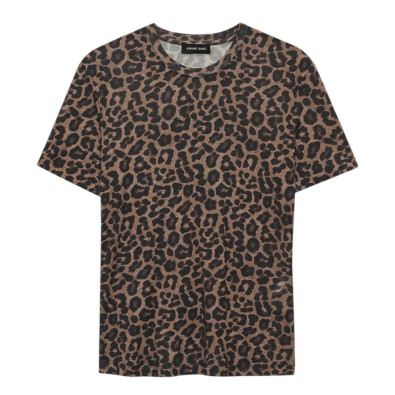 ANINE BING T-Shirt SYLVIE Leopard