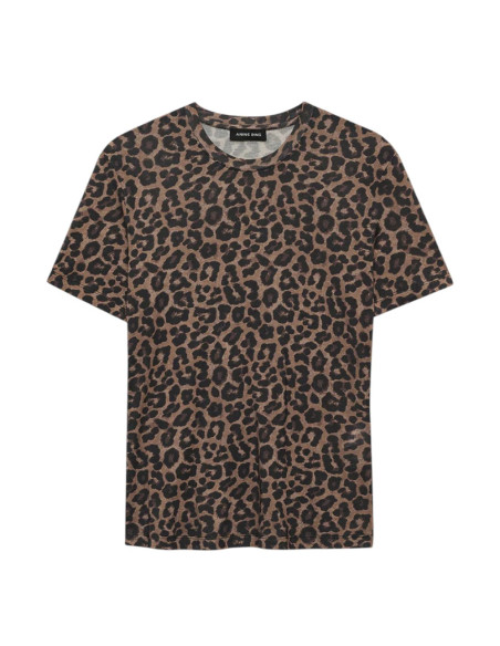 ANINE BING T-Shirt SYLVIE Leopard