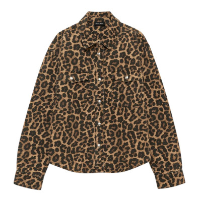 ANINE BING Chemise PAXTON Leopard