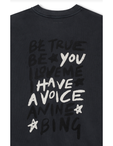 ANINE BING Sweatshirt MILES Empowerment
