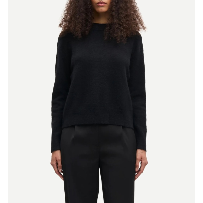 SAMSOE SAMSOE pull ANOUR O-N black