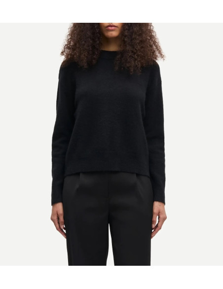 SAMSOE SAMSOE pull ANOUR O-N black