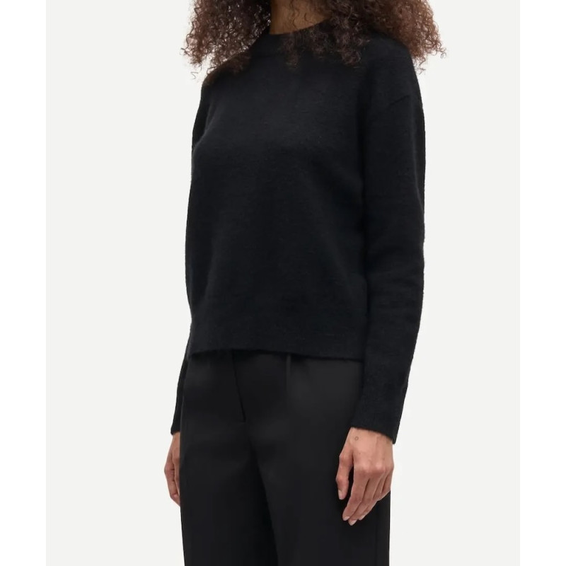 SAMSOE SAMSOE pull ANOUR O-N black