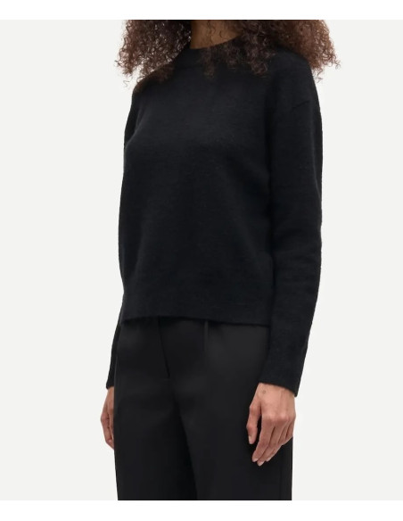 SAMSOE SAMSOE pull ANOUR O-N black