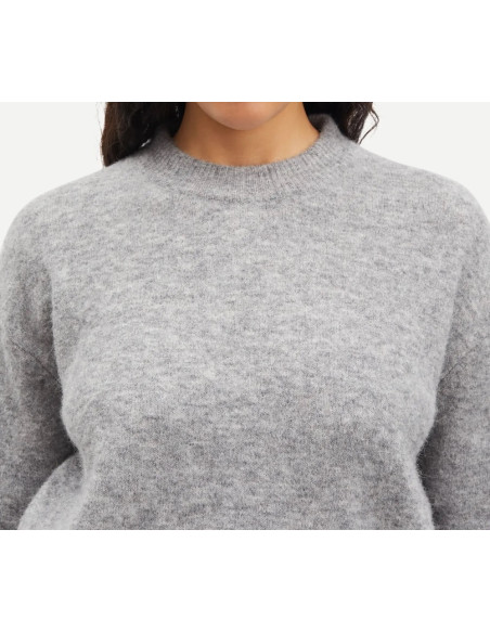 SAMSOE SAMSOE pull ANOUR O-N grey